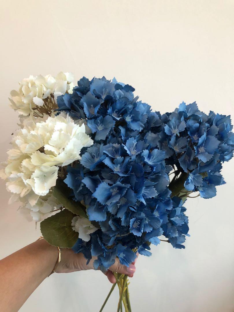 人造花繡球花花球素材 興趣及遊戲 手作 自家設計 文具及工藝 手作 Carousell