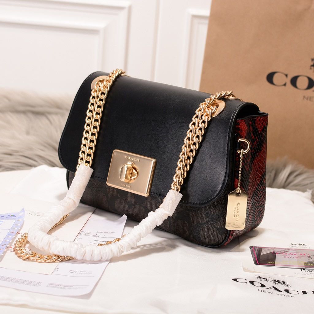 Coach mini cassidy crossbody in signature canvas shop