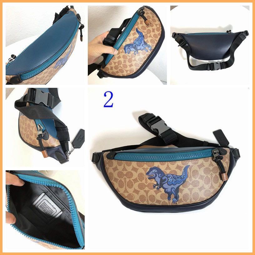 Coach dinosaur waist bag store