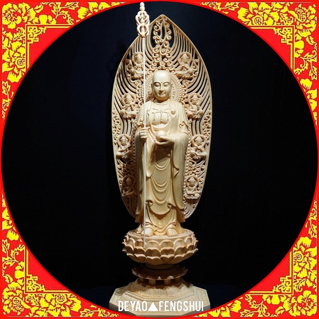 △地藏王菩萨Kṣitigarbha Bodhisattva Wooden Statue△, Everything 