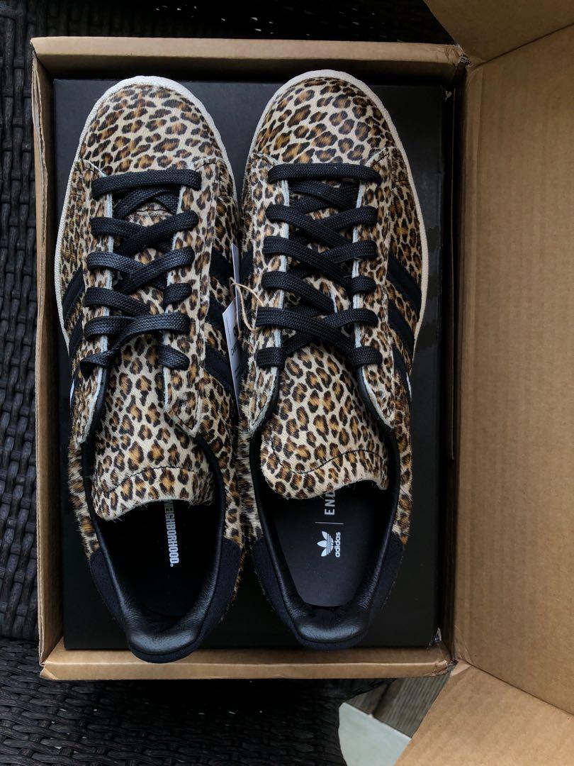 adidas gazelle silver green womens adidas End. x Neighborhood x Campus 80s 'Leopard' GX5004 US 10