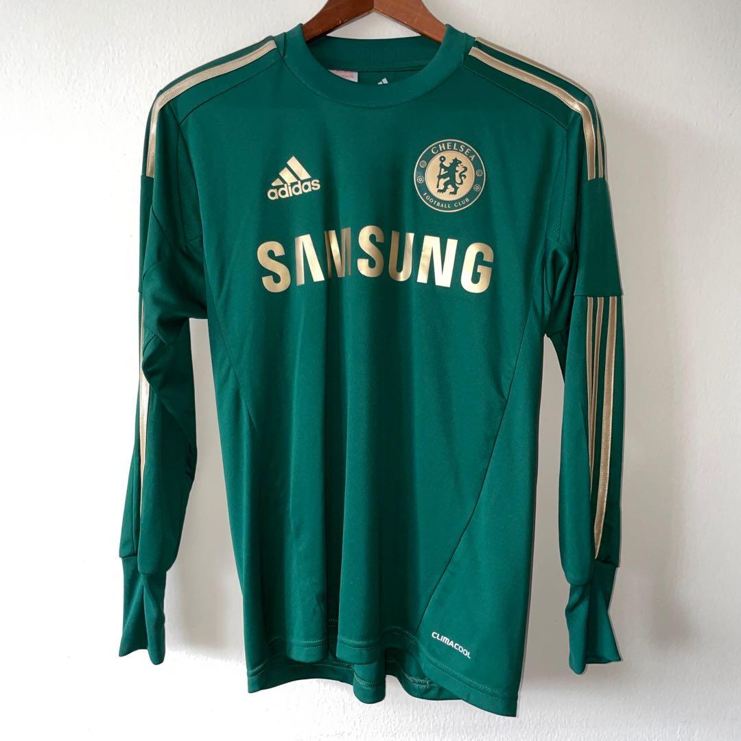 Adidas Chelsea Goalkeeper Kit Kids Large ILuvPosLaju