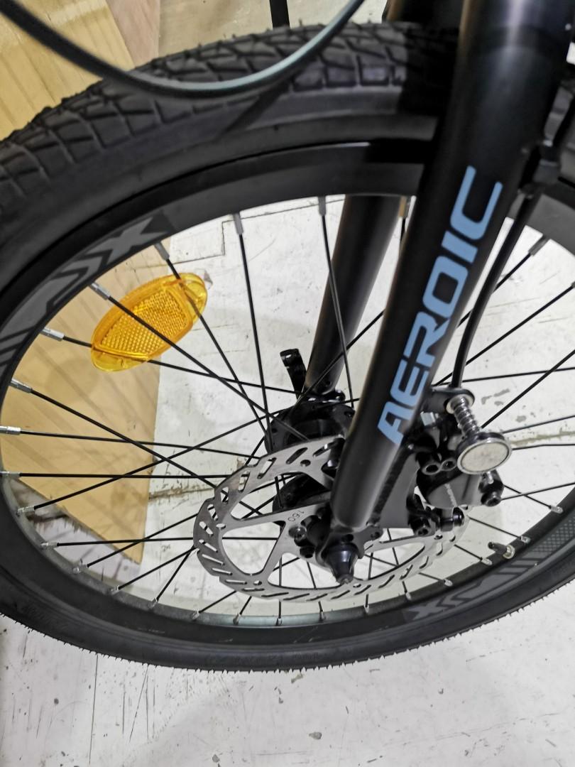 Aeroic space folding bike deals