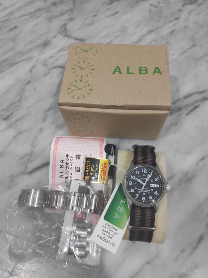 Alba APBT207 Titanium Field Watch Luxury Watches on Carousell