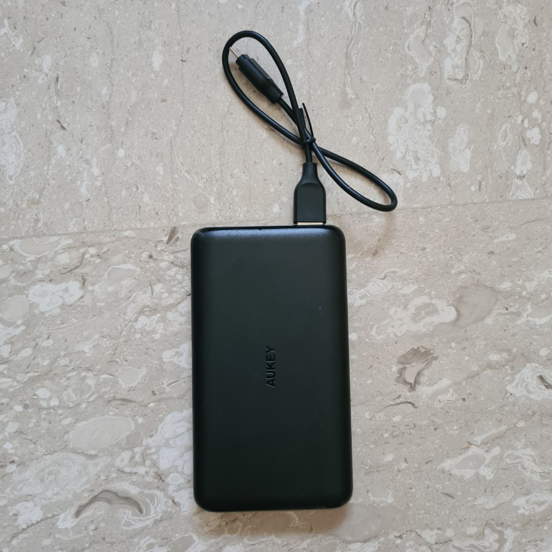 Aukey Power Bank Pb Xn10 Portable Charger 10000mah Mobile Phones Gadgets Mobile Gadget Accessories Power Banks Chargers On Carousell