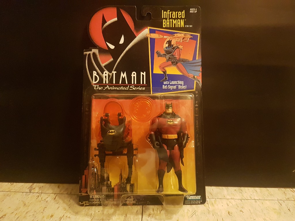 Batman The Animated Series: Infared Batman, Hobbies & Toys, Toys ...
