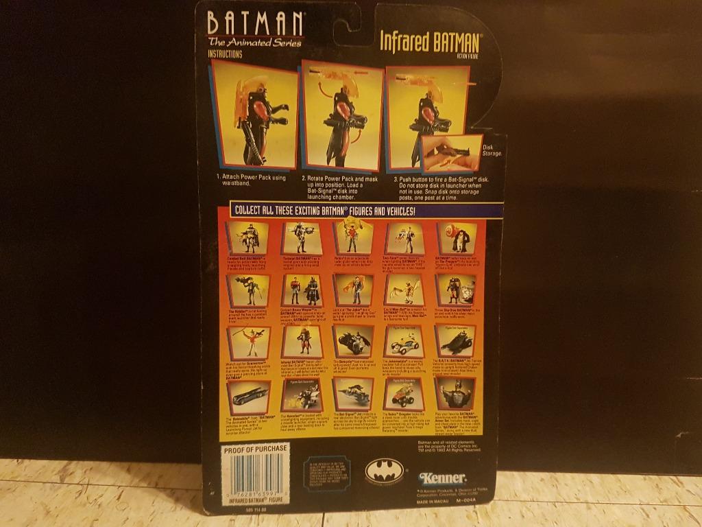 Batman The Animated Series: Infared Batman, Hobbies & Toys, Toys ...