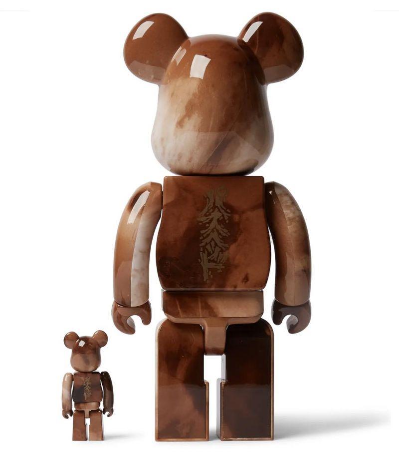 Bearbrick Pushead #4 100% & 400% Brown