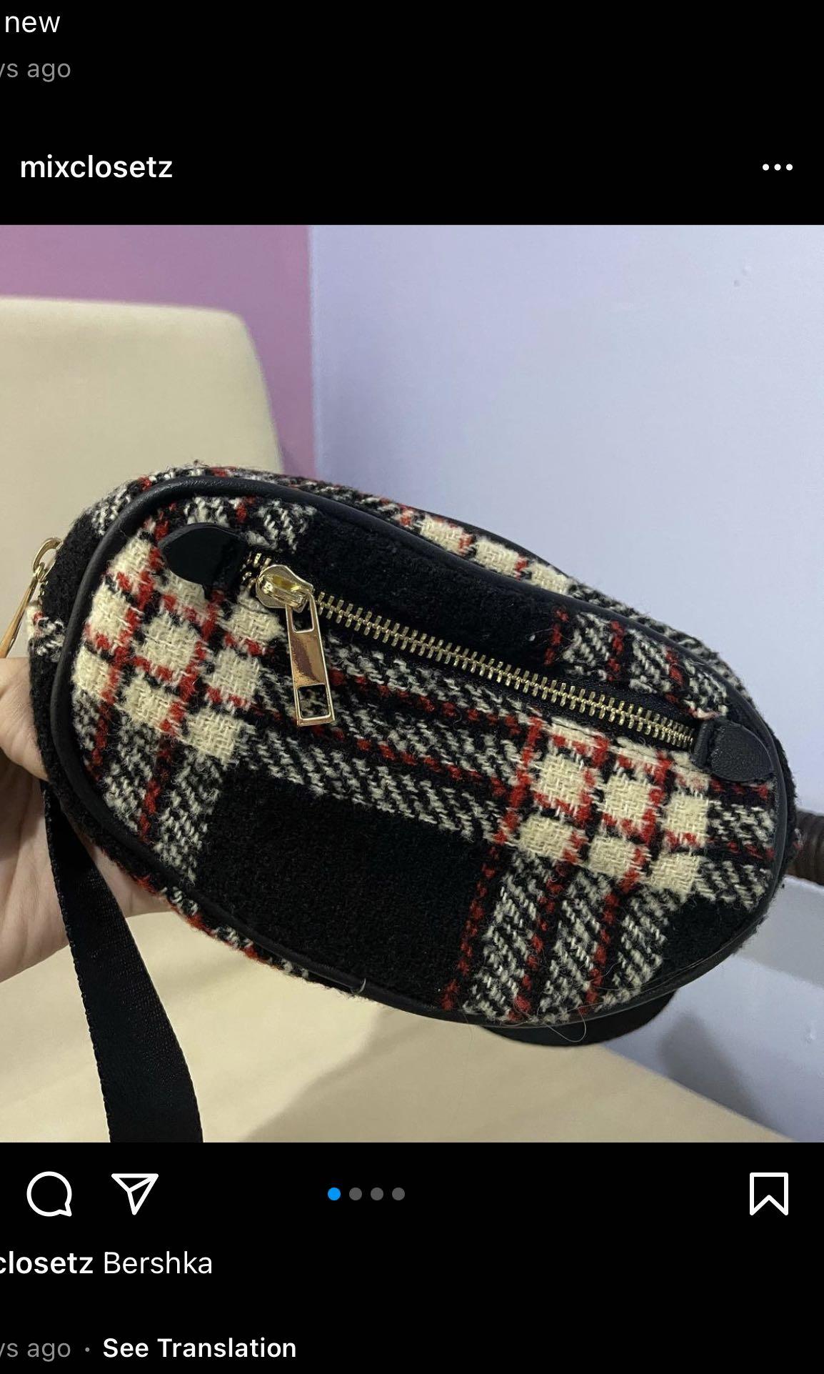 Bershka fanny pack bum bag (Category: Cross-body Bags) located in Pasig City. Submitted by mkikikid (Listing ID 1098848366, Image 1). Description: .