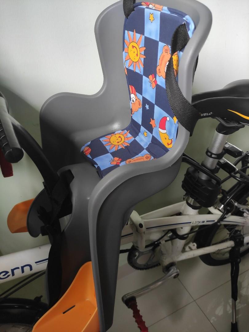 Bicycle child seat for folding bike, Babies & Kids, Going Out, Carriers & Slings on Carousell