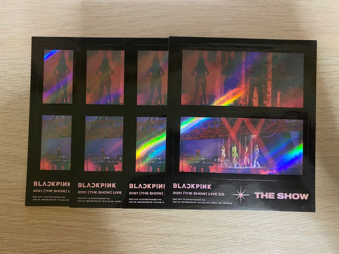 コンサート 廃盤完売品 新品未開封 Blackpink The show CD のうちラン