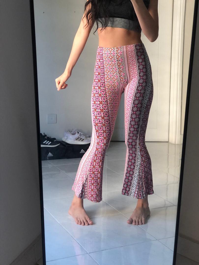 Bohemian flare pants BOHO style bell bottom, Women's Fashion, Bottoms,  Other Bottoms on Carousell