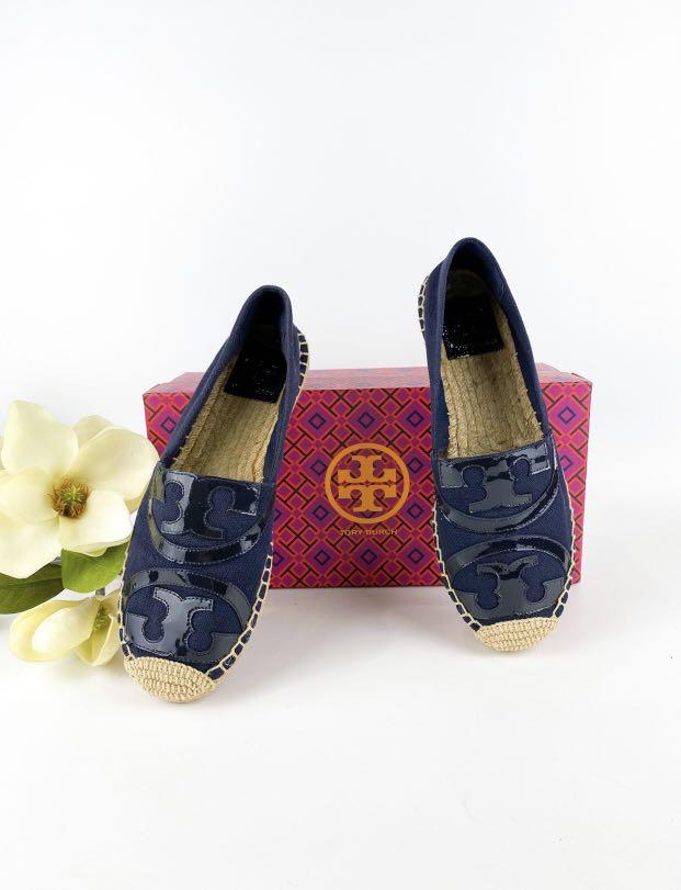 Poppy canvas 2025 & patent espadrille