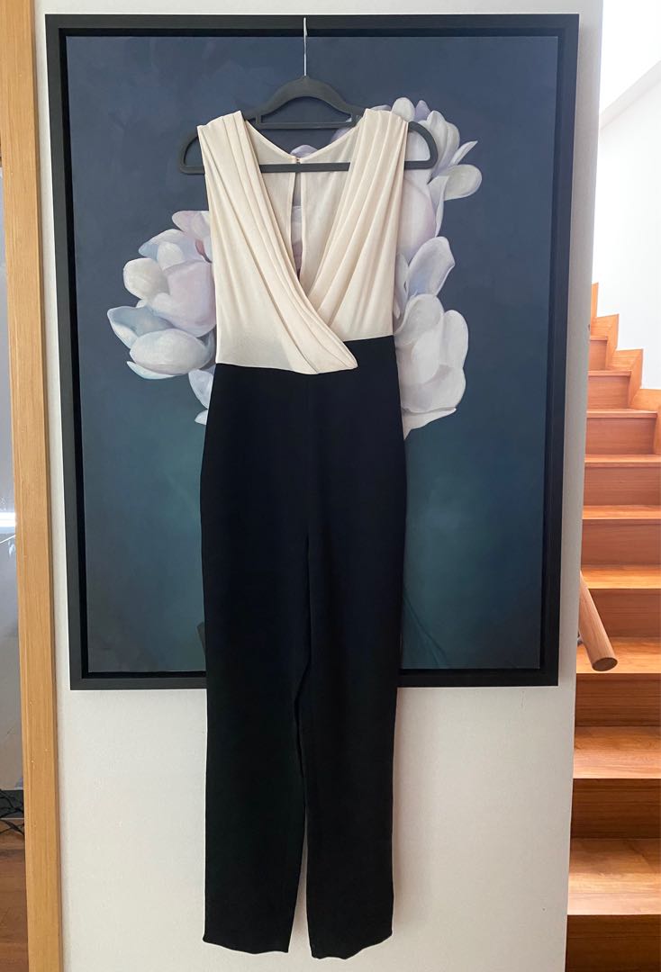 Carla zampatti red jumpsuit top