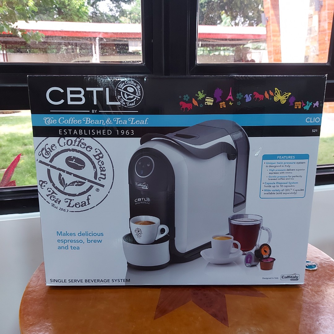 CBTL CLIO Machine WITH FREE COFFEE 