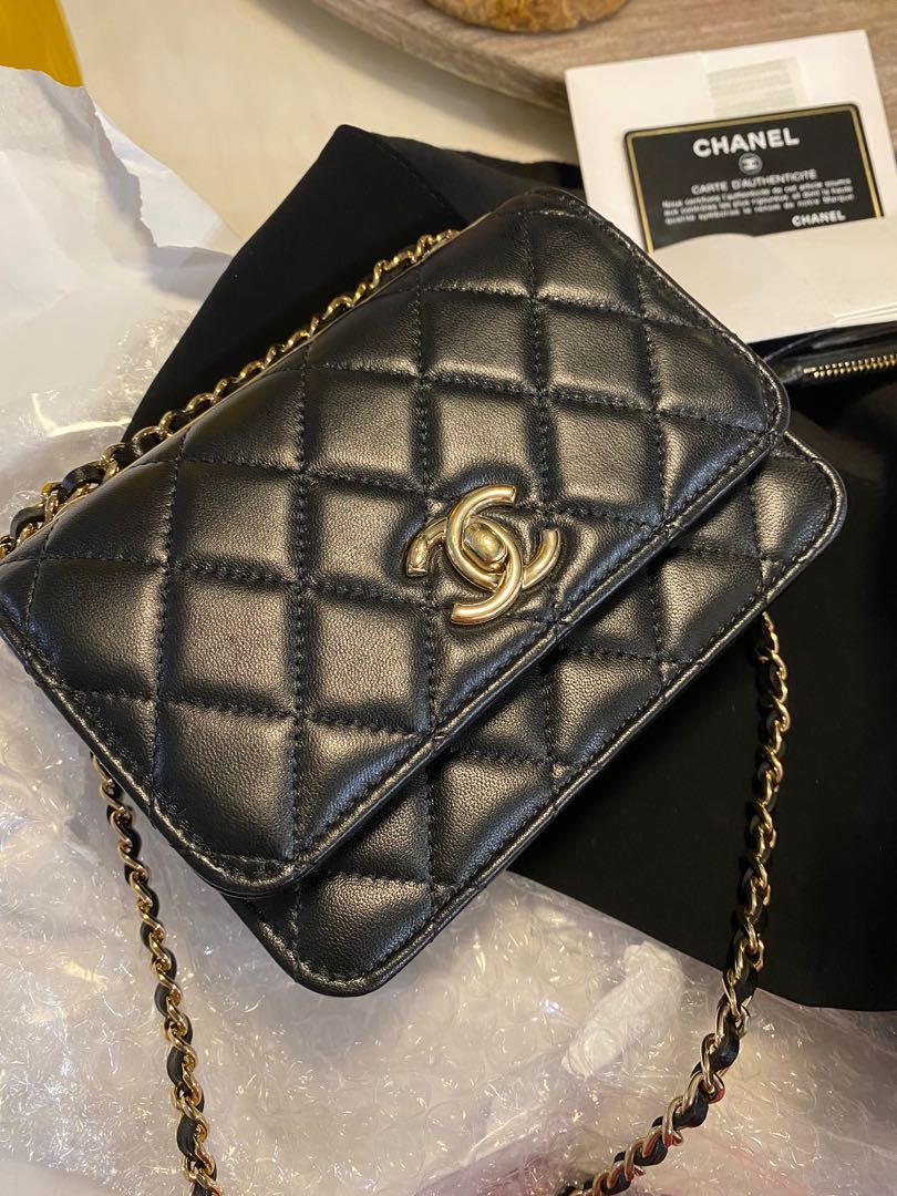 Chanel Trendy mini WOC, Luxury, Bags & Wallets on Carousell