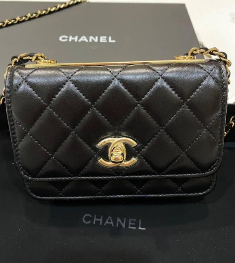Chanel Trendy mini WOC, Luxury, Bags & Wallets on Carousell