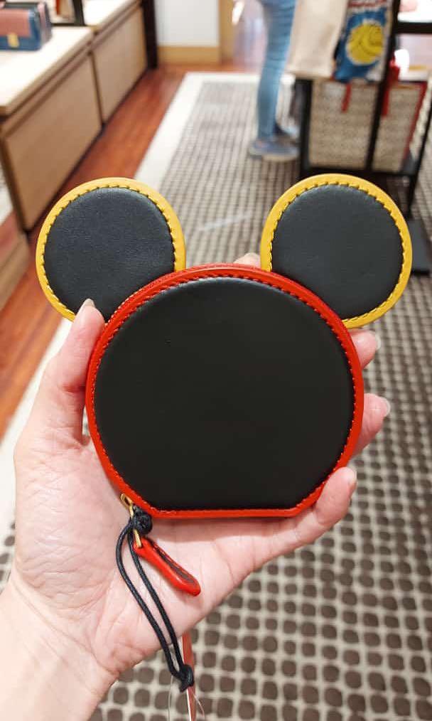 Coach mickey coin purse deals