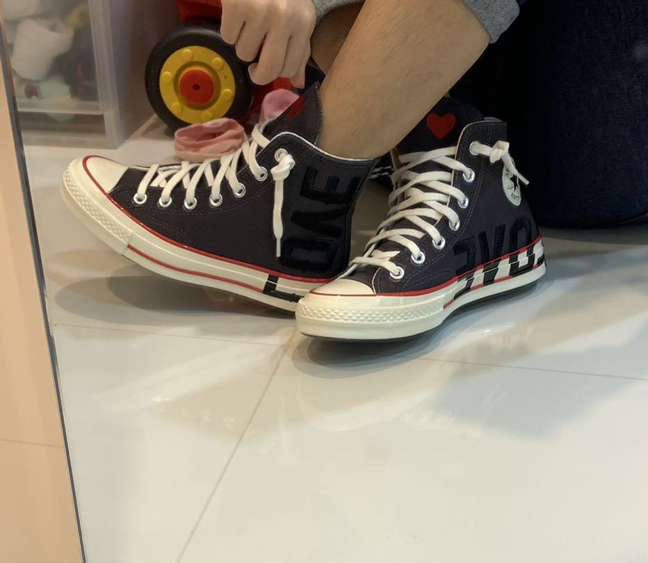 Converse love shop fearlessly noir