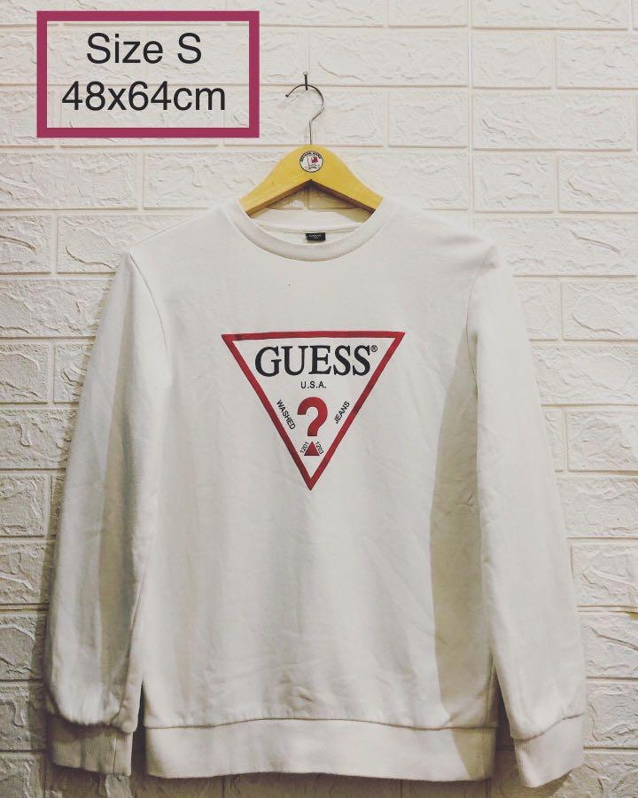 Harga crewneck sales guess original