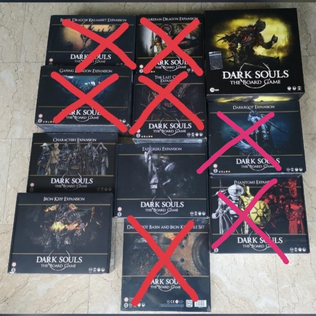 Dark Souls Board Game with 10 Expansions ($620 value), Hobbies & Toys, Toys  & Games on Carousell