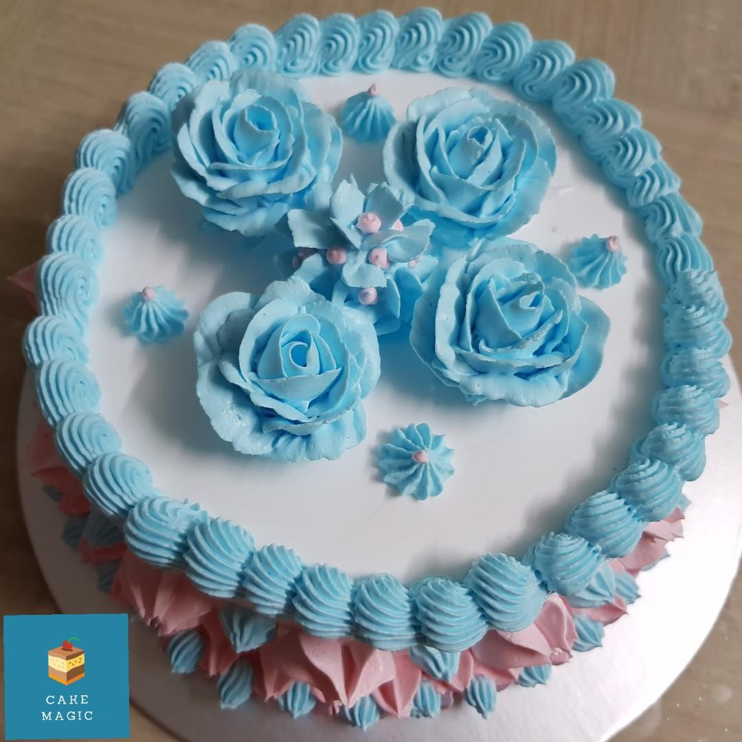 Eggless birthday cakes, Food & Drinks, Homemade Bakes on Carousell