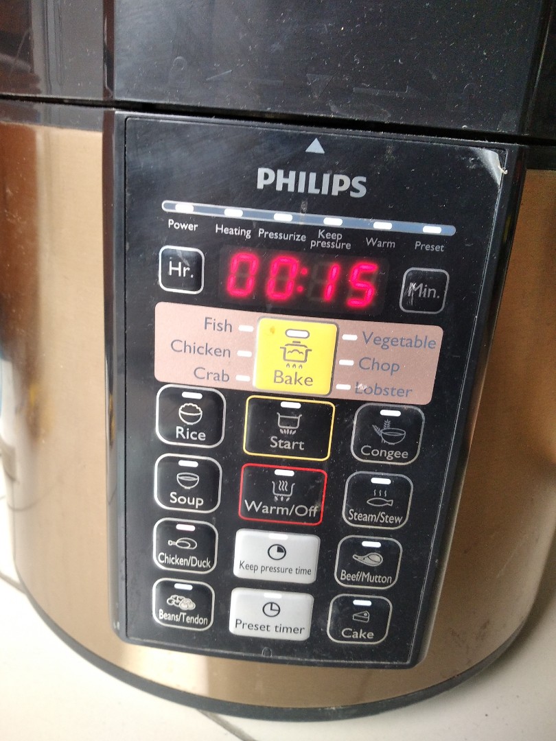 Faulty Philips pressure cooker HD2139
