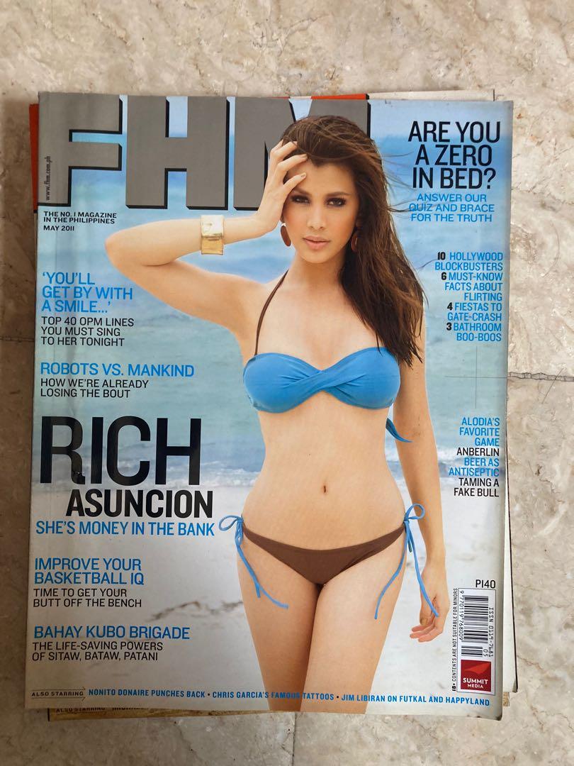 FHM Collection Set 2011 to 2017 (Category: Magazines) located in Pasig City. Submitted by externalparadise (Listing ID 1098686560, Image 3). Description: Get everything for 1000 January 2011 - Carla Humpries (not shown due to photo limit) February 2011 - Misa Campo May 2011 - Rich Asuncion July 2012 - Jackie Rice October 2014 - Rachel Daquis September 2015 - Yam Concepcion January 2016 - Jennylyn Mercado June 2016 - Rachel Anne Daquis December 20