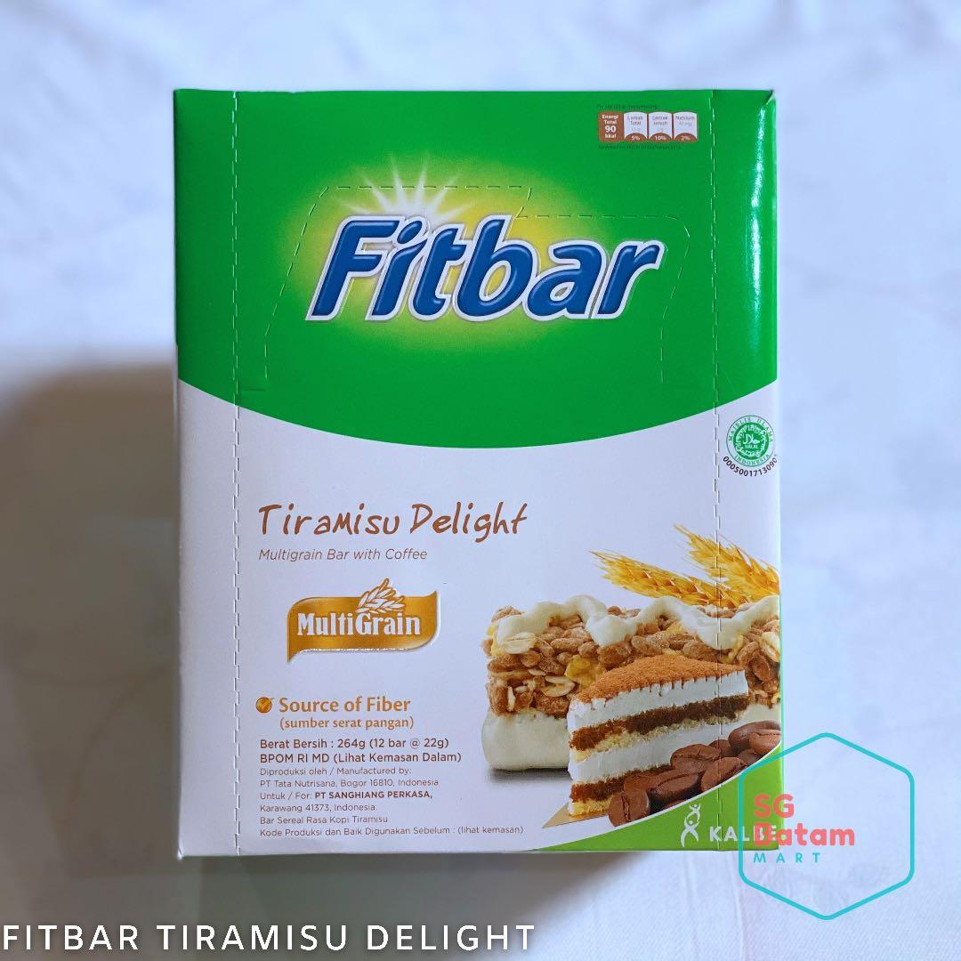 Fitbar Cereal Bars Multigrain Healthy Snack 12 Bars 5bars Food Drinks Packaged Instant Food On Carousell
