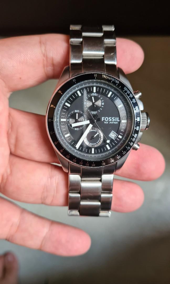Fossil tachymeter watch price online