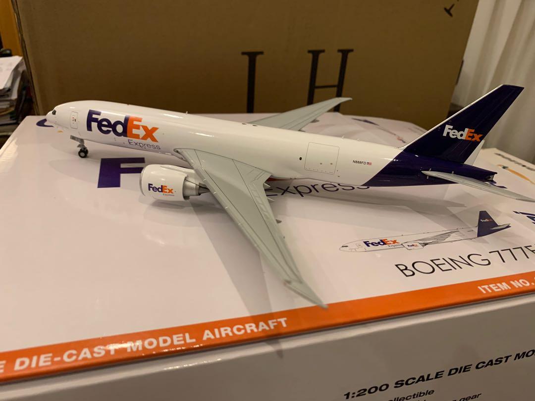 Gemini Jets 1:200 FedEx Boeing 777F N888FD G2FDX951, 興趣及遊戲
