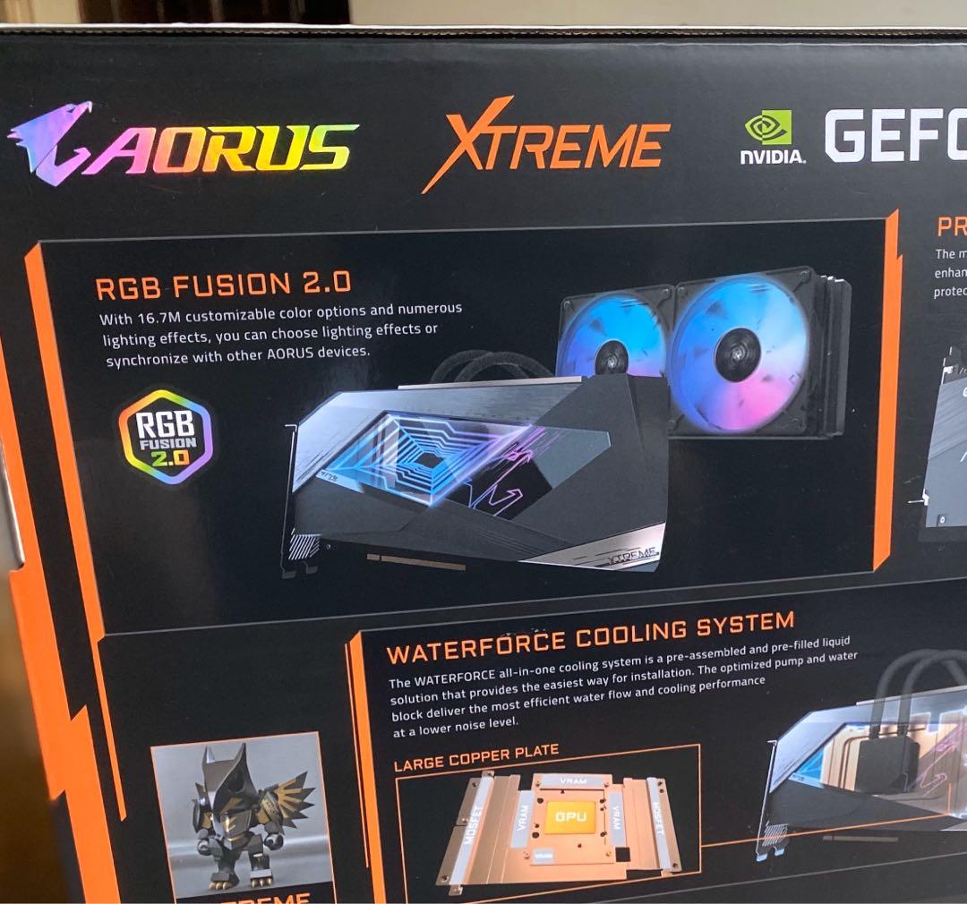 [IN HAND] Gigabyte rtx 3080 Waterforce extreme AIO rtx3080, Computers ...