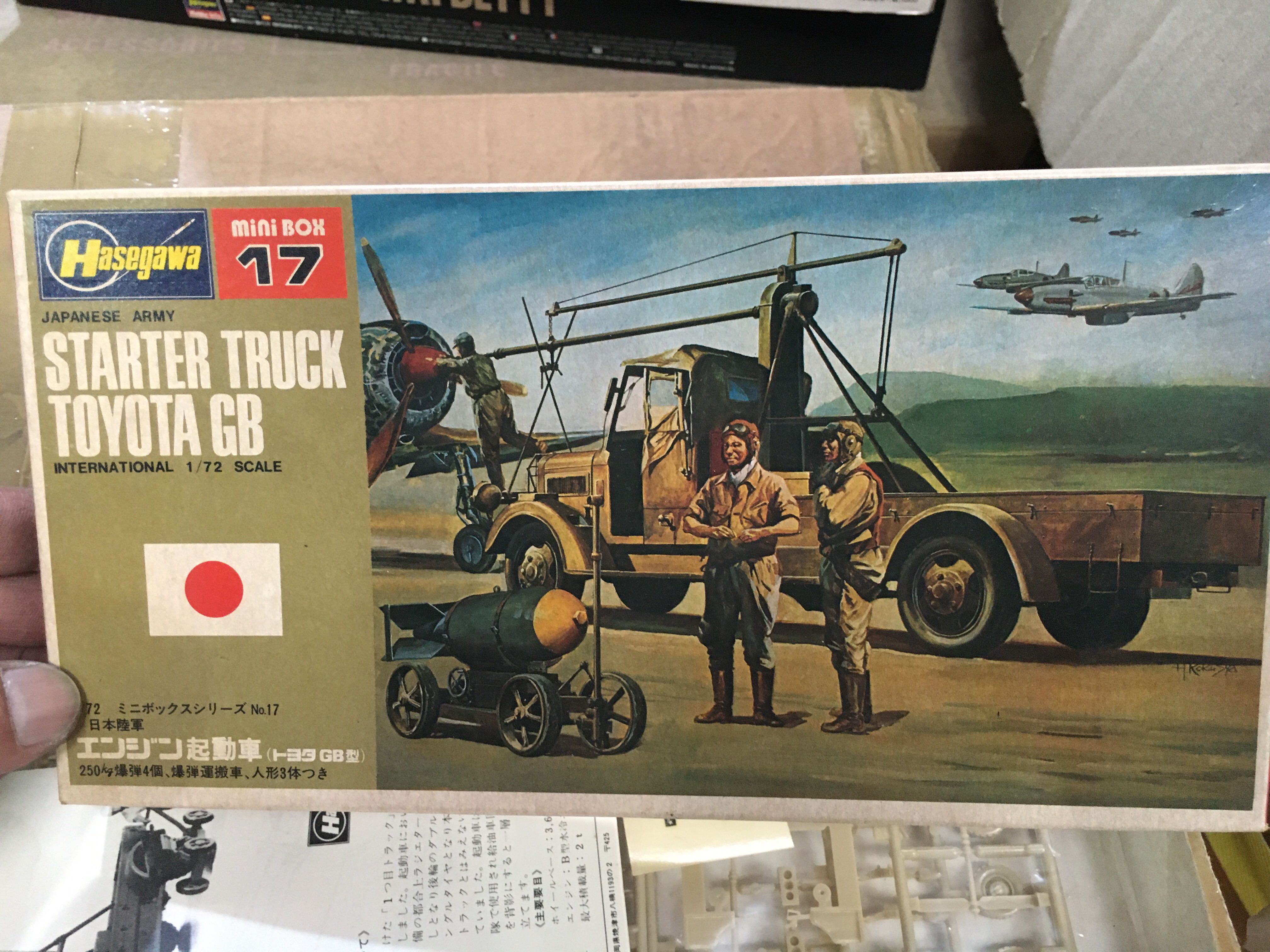 Hasegawa 1 72 Starter Truck Toyotagb 興趣及遊戲 玩具 遊戲類 Carousell