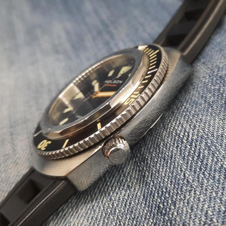 Helson Tortuga "Date" 1000 Meters Swiss Made Automatic Men's Watch, Men