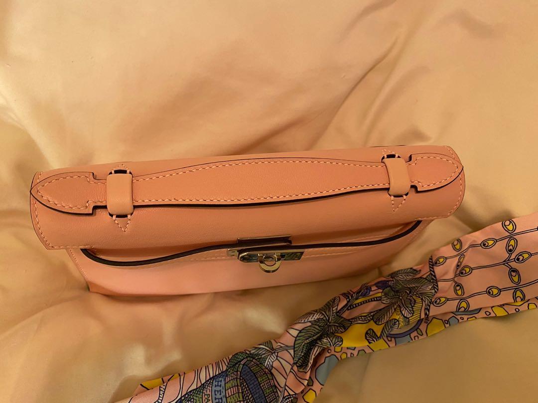 Hermes Mini Kelly I Bag 3Q Pink Sakura Swift GHW