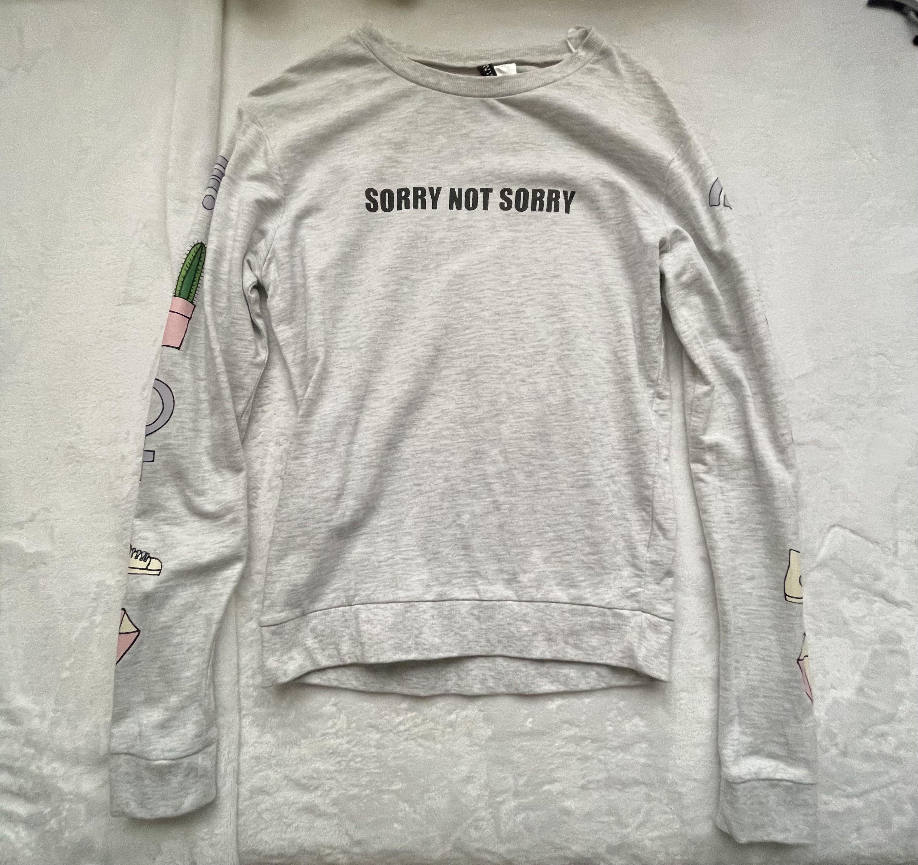 H&M Gray Longsleeve (Category: Longsleeves) located in Muntinlupa City. Submitted by juliaooly (Listing ID 1098756372, Image 1). Description: Size: XS.