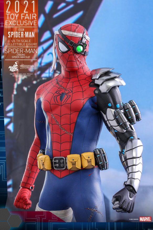 Hot Toys PS4 PS5 Marvel's Spider-Man 1/6th scale Spiderman Cyborg