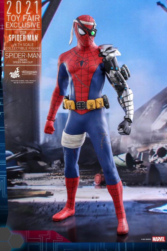 Hot Toys PS4 PS5 Marvel's Spider-Man 1/6th scale Spiderman Cyborg