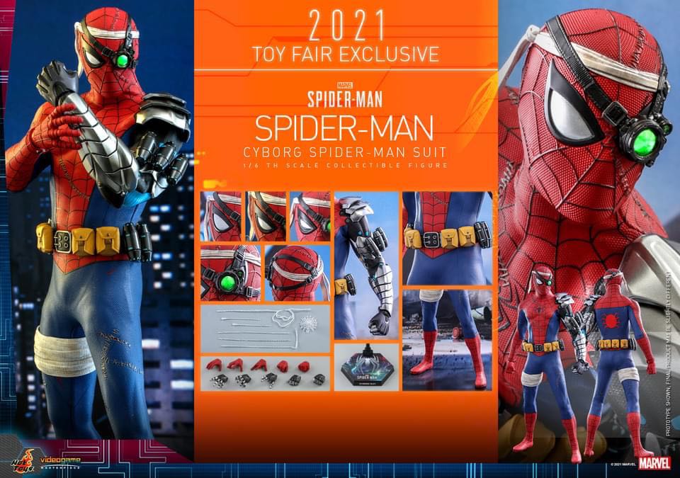 Hottoys [玩具狂熱] - VGM51 Spider-Man (Cyborg Spider-Man Suit) 會