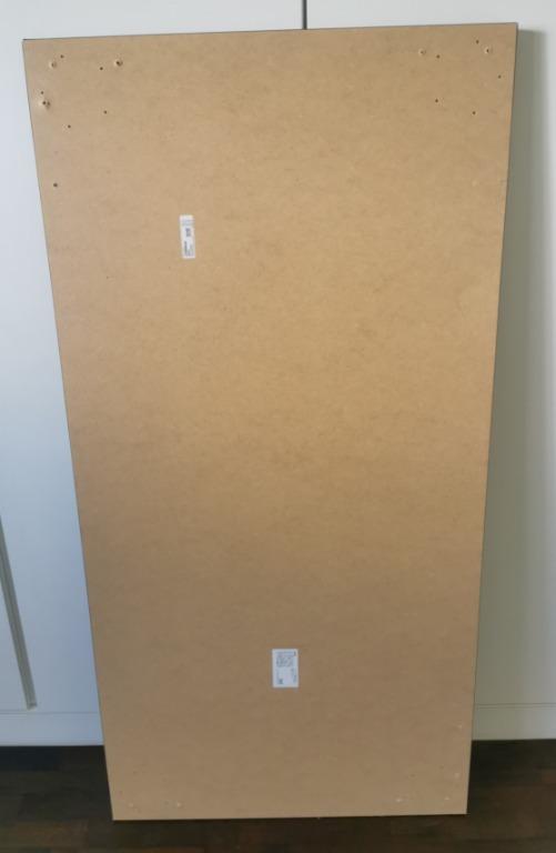 Ikea linnmon table top black brown deals