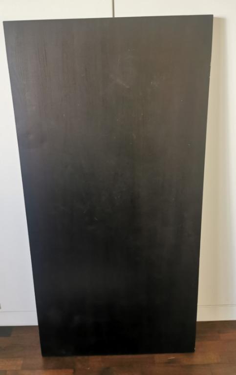 Ikea linnmon top table top black