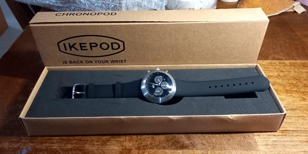 IKEPOD CHRONOPOD 手錶BLACK PPK 007 C007, 名牌, 手錶- Carousell