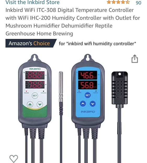 Inkbird Itc 308 Wifi Digital Temperature Controller Itc 308s Inkbird  Cooling Back Temperature Inkbird Itc-308 Wired