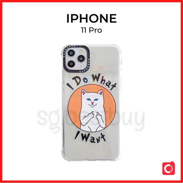 Iphone 11 Pro Case Ripndip Clear Cover Casing Tpu Free Shipping Mobile Phones Gadgets Mobile Gadget Accessories Cases Sleeves On Carousell