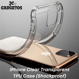 iPhone Clear Transparent TPU Case (Shockproof)