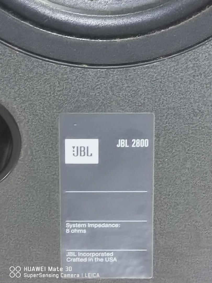 JBL 2800 BIG BOOKSHELF SPEAKERS, Audio, Soundbars, Speakers & Amplifiers on Carousell