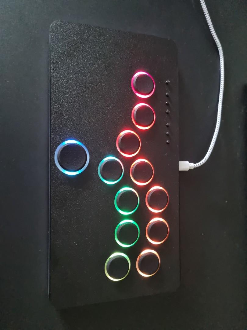 Junkfoodarcade snack box micro hitbox/stickless controller, Video