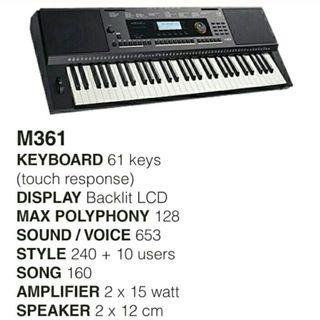 Keyboard Medeli M-361