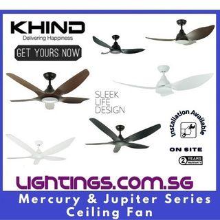 Khind Mercury & Jupiter DC Series Ceiling Fan