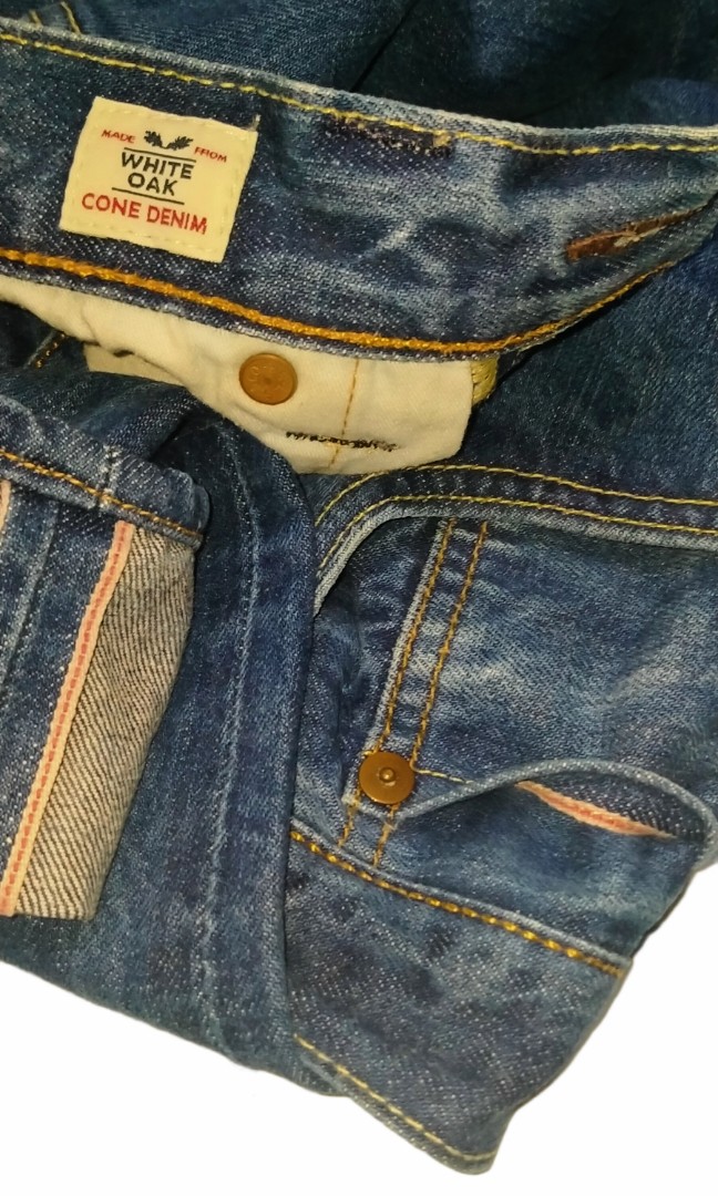 White oak cone denim deals levis 501